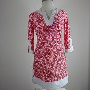 Jude Connolly Geometric Print Tunic Style Dress